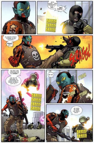 extrait comics Combat à la loyale