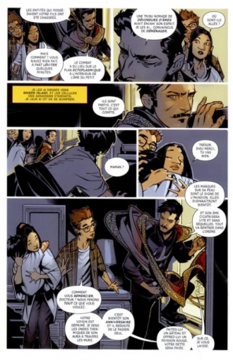 extrait comics Les voies de l'étrange