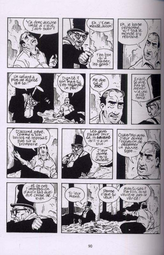 extrait comics Double fond