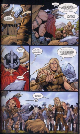 extrait comics L'éclat de cristal