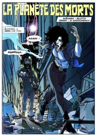 extrait comics La planète des morts