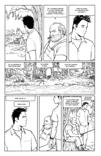 extrait comics Trou noir