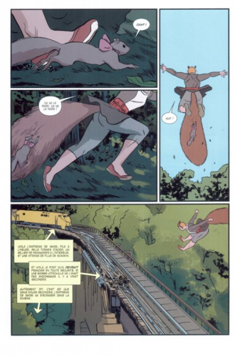 extrait comics Écureuillette contre l'univers Marvel