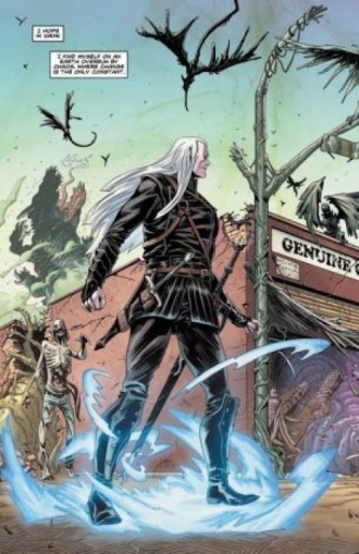 extrait comics Naissance d&#039;un sorcier