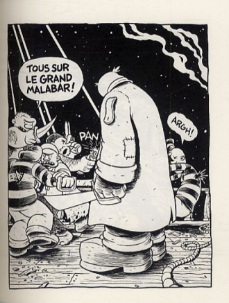 extrait comics En mer