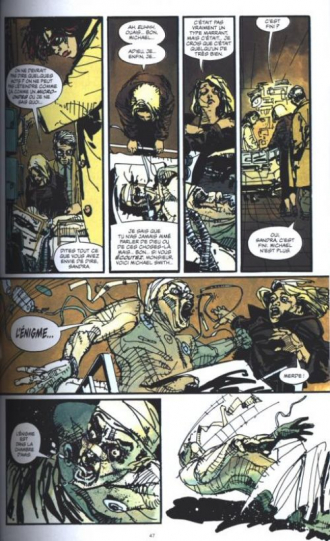 extrait comics Enigma