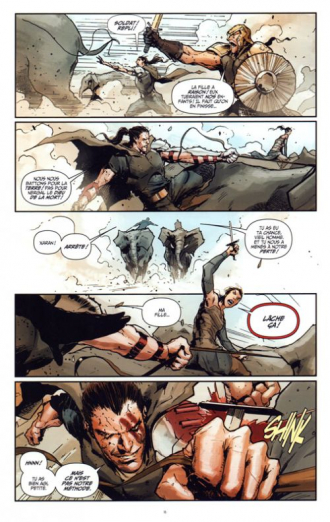extrait comics La colère du Guerrier Éternel