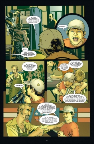 extrait comics Les premiers cent jours