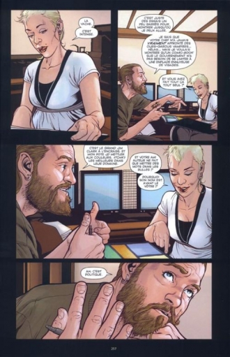 extrait comics La guerre en marche