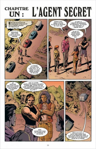 extrait comics Les loups