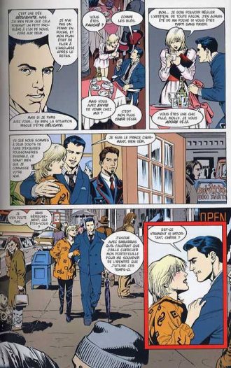 extrait comics Légendes en exil