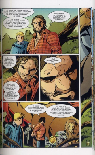 extrait comics La guerre des nerfs