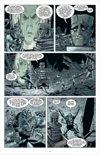 extrait comics Super Team