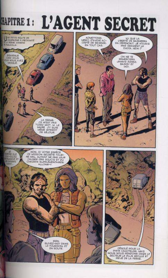 extrait comics Les loups