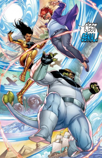 extrait comics Faith et la future force