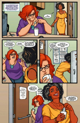 extrait comics Superstar