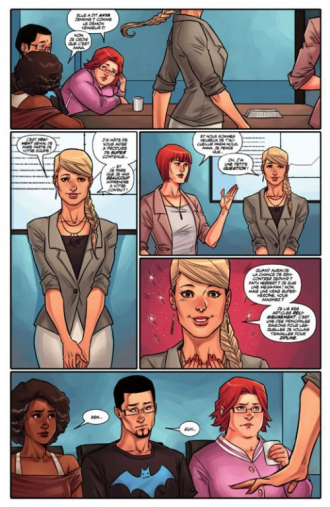 extrait comics Les Faithless