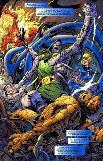 extrait comics Fantastic Four - La Fin