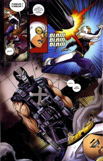 extrait comics Home front (Speedball) - Hulk vs Dracula - Youth in revolt
