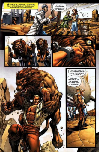 extrait comics First Wave – featuring Doc Savage, T1