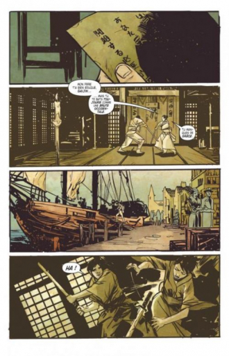 extrait comics Les rivages oubliés