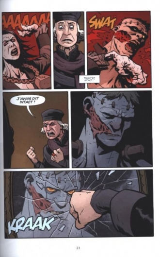 extrait comics Frankenstein Underground