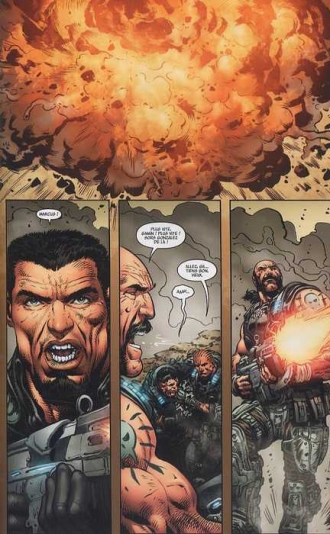 extrait comics Gears of war T1