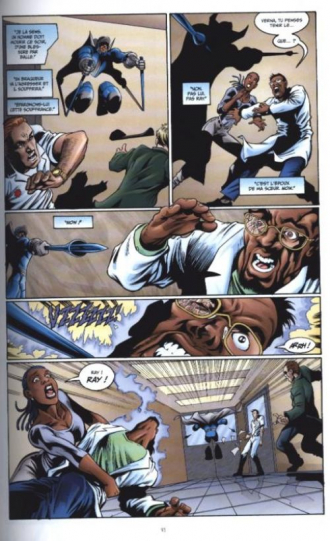 extrait comics En cage