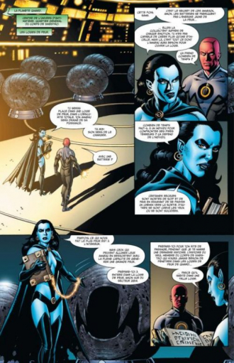 extrait comics La guerre de Sinestro - 2ème partie
