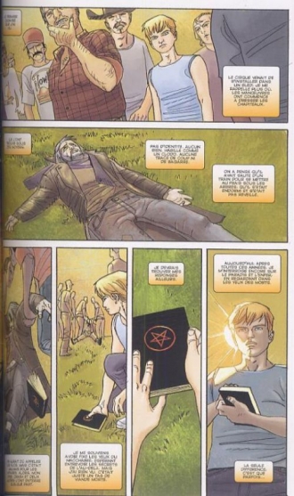 extrait comics Entre enfer et paradis