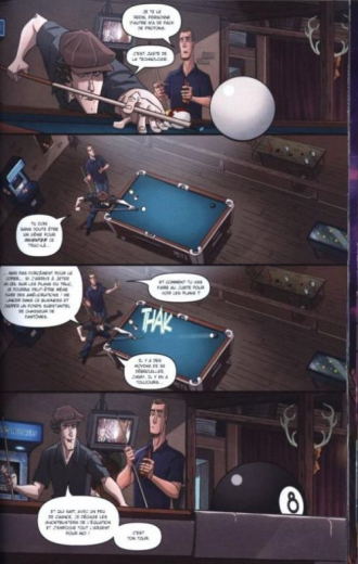 extrait comics Panique à New York