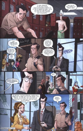extrait comics Un flirt avec la mort