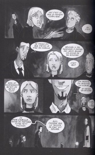 extrait comics Klaatu, verata, nekto