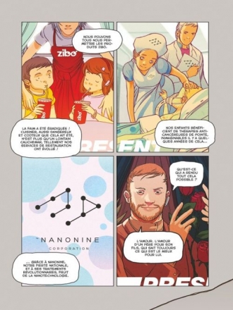 extrait comics Golem