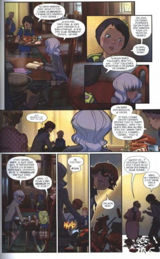 extrait comics Le secret des Cobblepot
