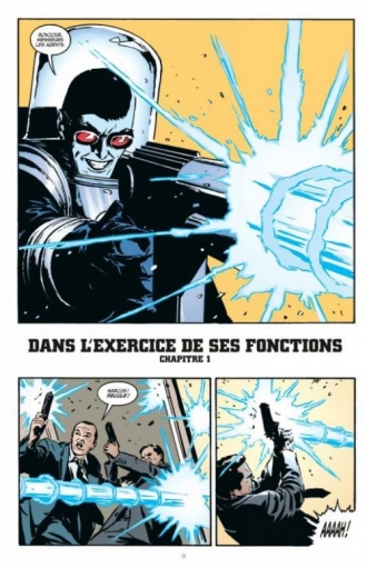 extrait comics In the line of duty (intégrale)
