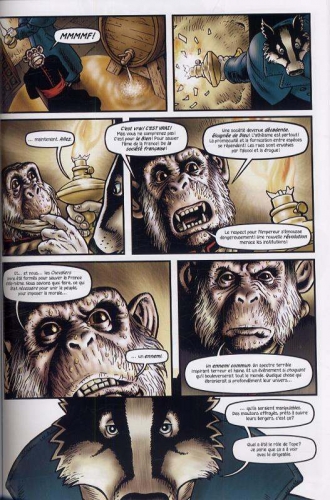 extrait comics Inspecteur LeBrock de Scotland Yard