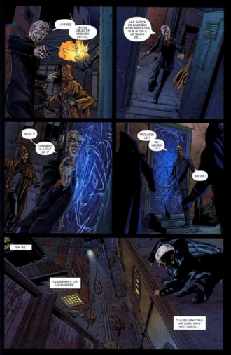 extrait comics Sept tombes
