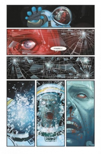 extrait comics Meurtre en apesanteur