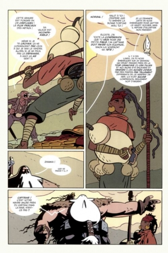 extrait comics Head Lopper T2