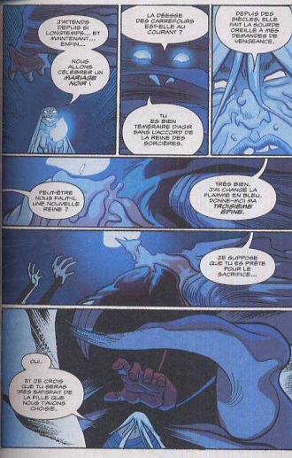 extrait comics Mariage noir