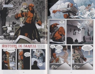extrait comics Hellboy - Histoires bizarres T1
