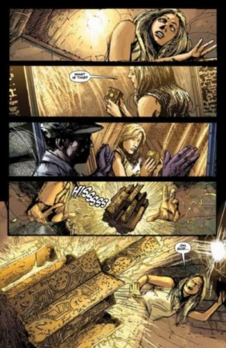 extrait comics A la poursuite de la chair