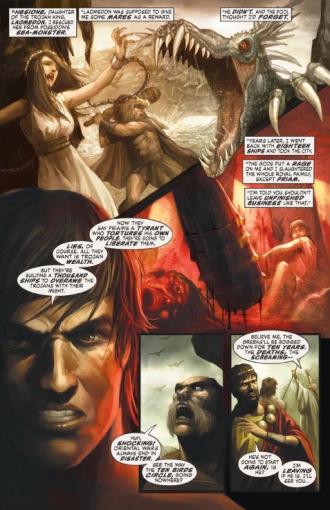 extrait comics Les guerres thraces