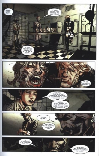 extrait comics Face à l&#039;enfer