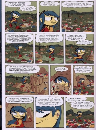 extrait comics et le géant de la nuit