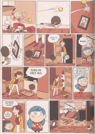 extrait comics et le chien noir