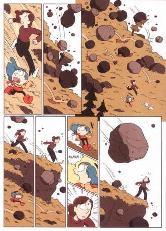 extrait comics Hilda et la forêt de pierres