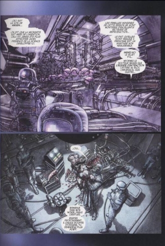 extrait comics Sélection contre nature