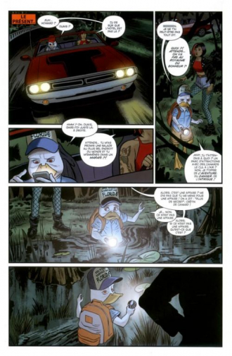extrait comics La chasse au canard